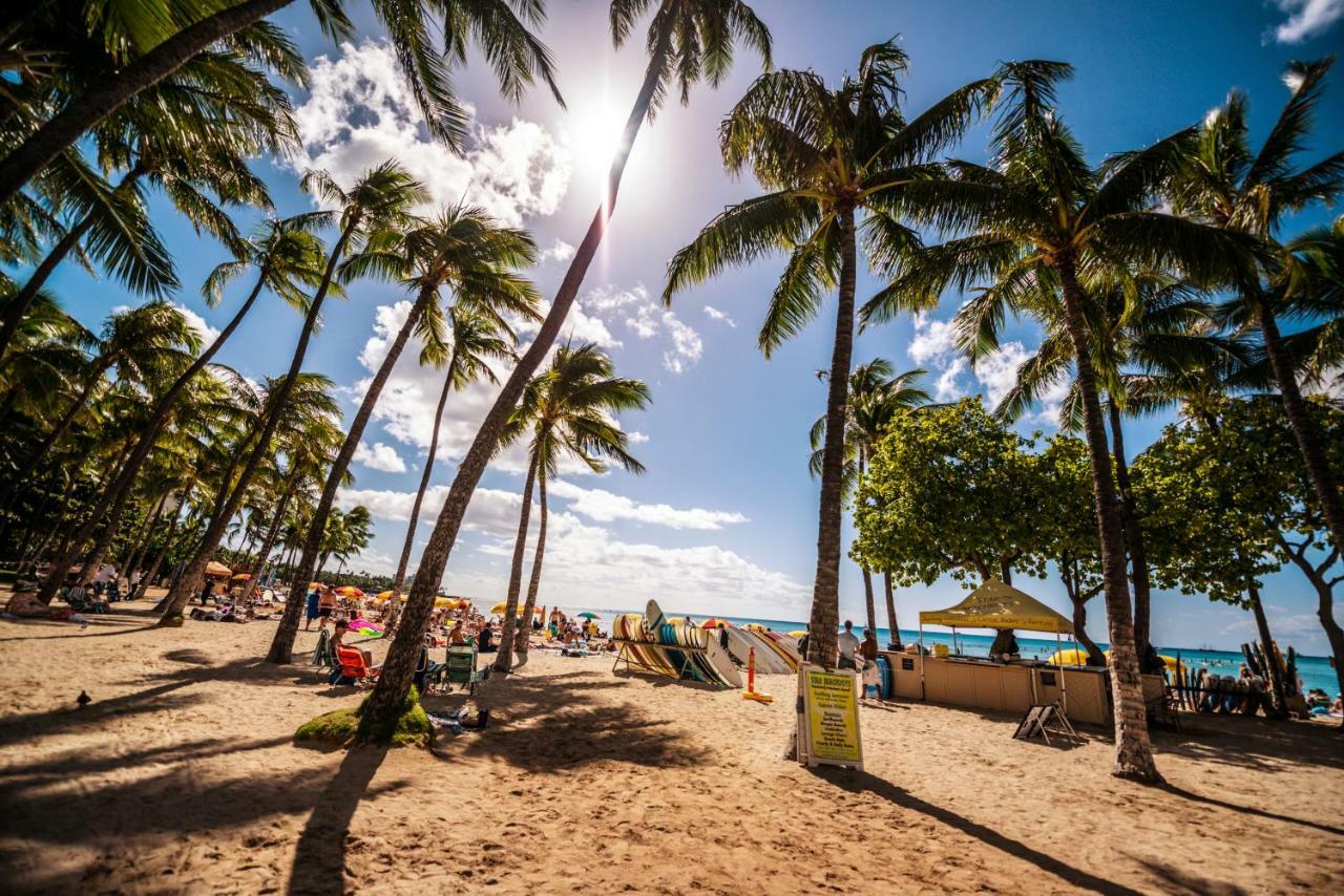 Waikiki Escapade Mountain Views Condo, Steps To Beach With Parking Perk Honolulu Exterior photo